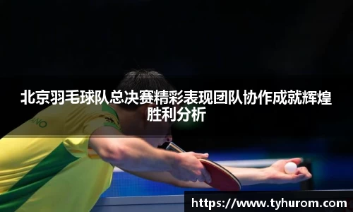 北京羽毛球队总决赛精彩表现团队协作成就辉煌胜利分析